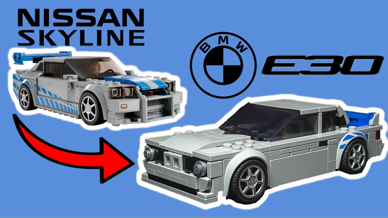 76917 BMW E30 - Lego Speed Champions Alternative MOC Tutorial