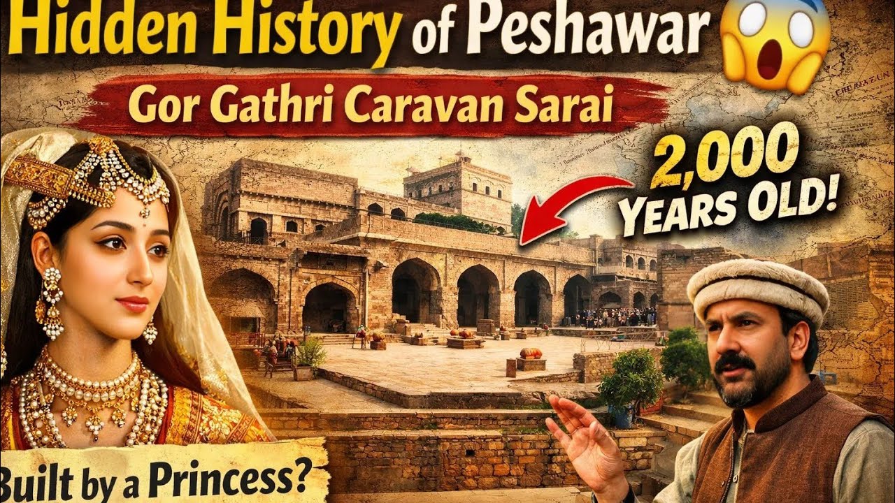 Скрытая история Пешавара 😱 | Караван Сарай Гор Гатри | Тайна принцессы Великих Моголов раскрыта.