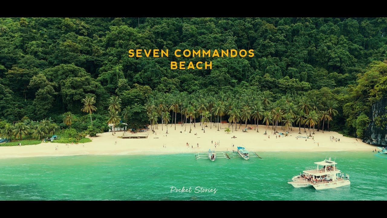 Seven Commandos Beach, El Nido, Palawan, Philippines