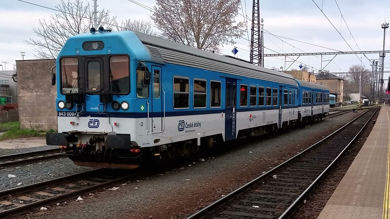 2.Adventní neděle 2024, Motorové vozy řady 843 (Dopravce České Dráhy a.s.) na linkách V41 a S20
