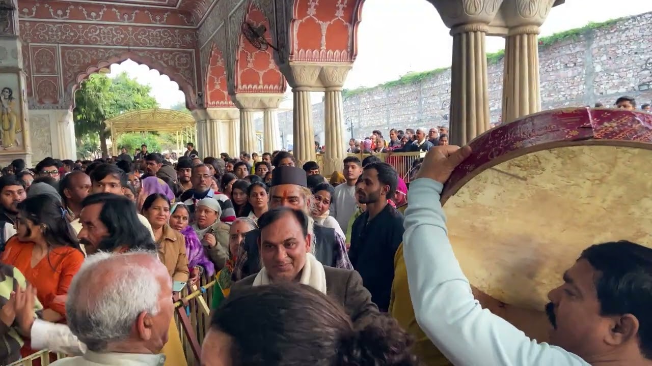 होली खेलूँगी गोपाल लादो ना पिचकारी #govinddevji #holi #radheradhe #viral #trending #bhajan #krishna 