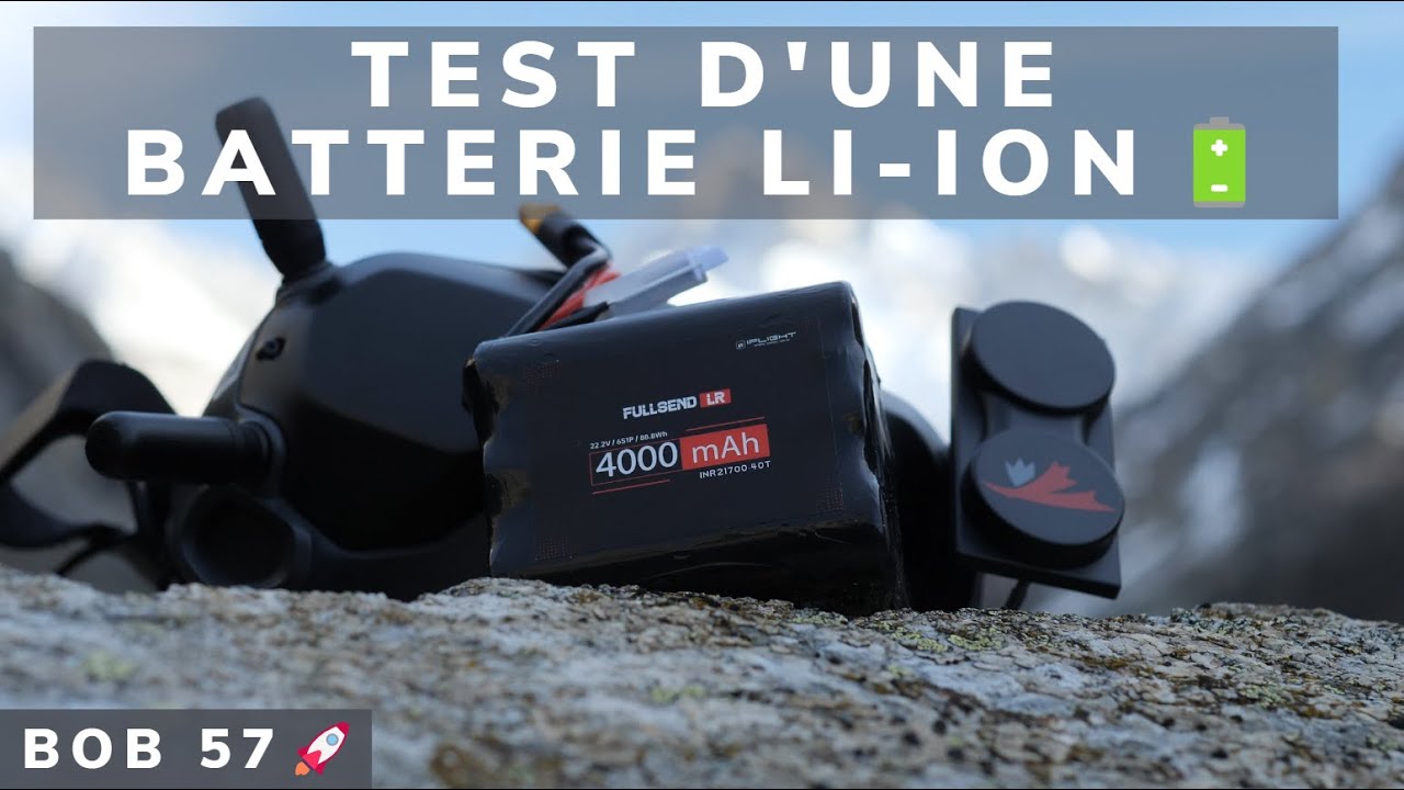 Voler plus longtemps en drone FPV Long Range ? | Li-ion 🔋| BOB57 🚀
