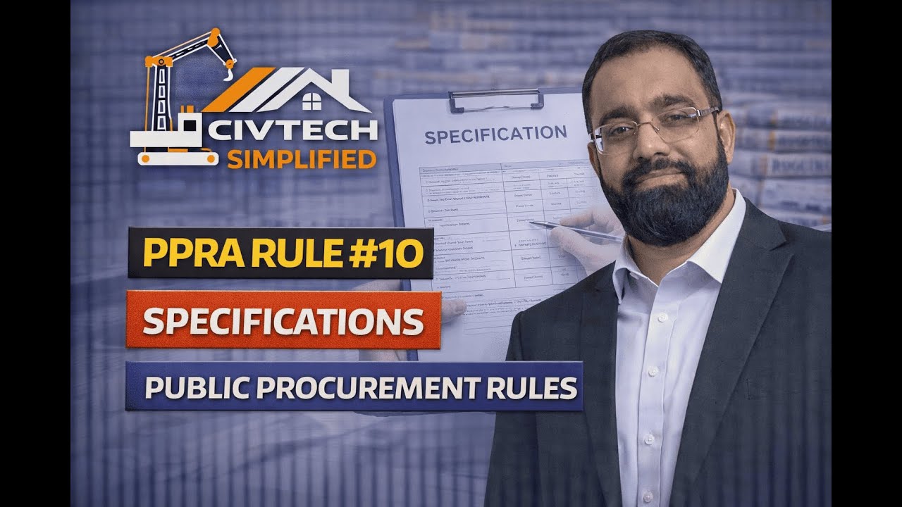 PPRA Rule 10 | Specifications in Procurement | PPRA Rules 2004 Training Pakistan | EPADS Version 2