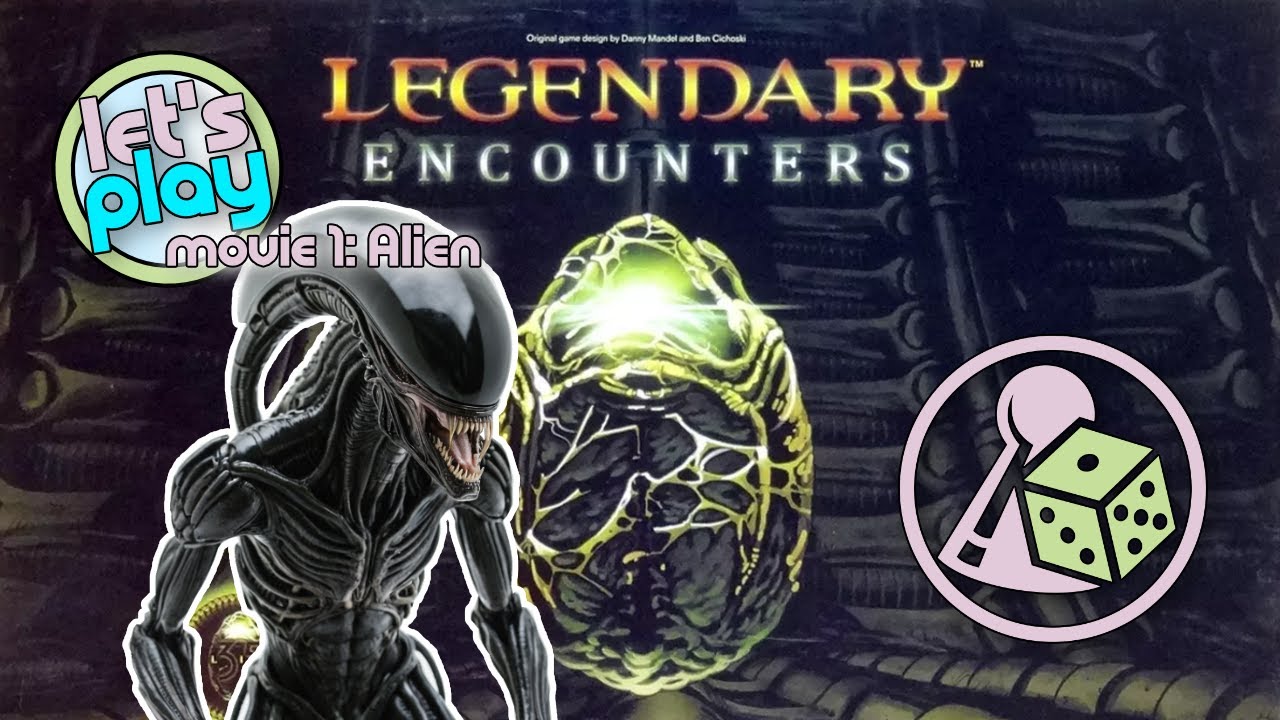 Let's play Legendary Encounters: An Alien Deck Building Game - Movie 1