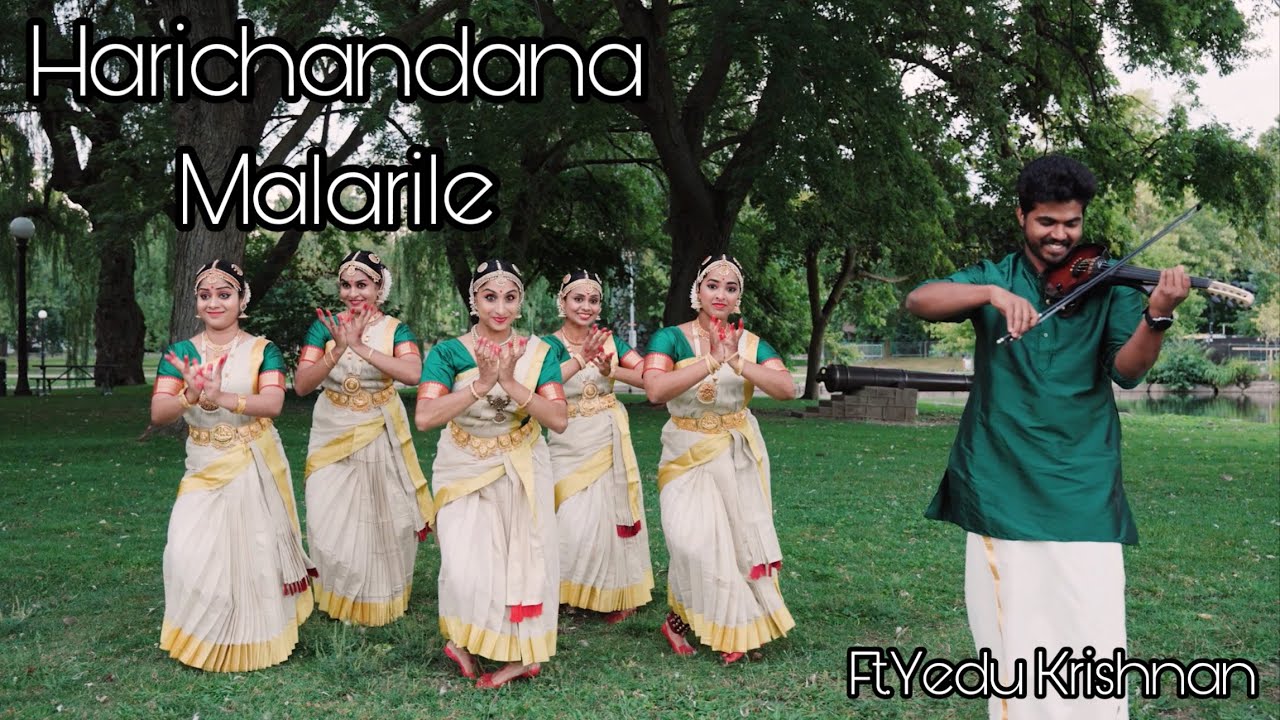Harichandana Malarile | Violin Cover | Yedu Krishnan | Natyanjali Dance | Alwin James