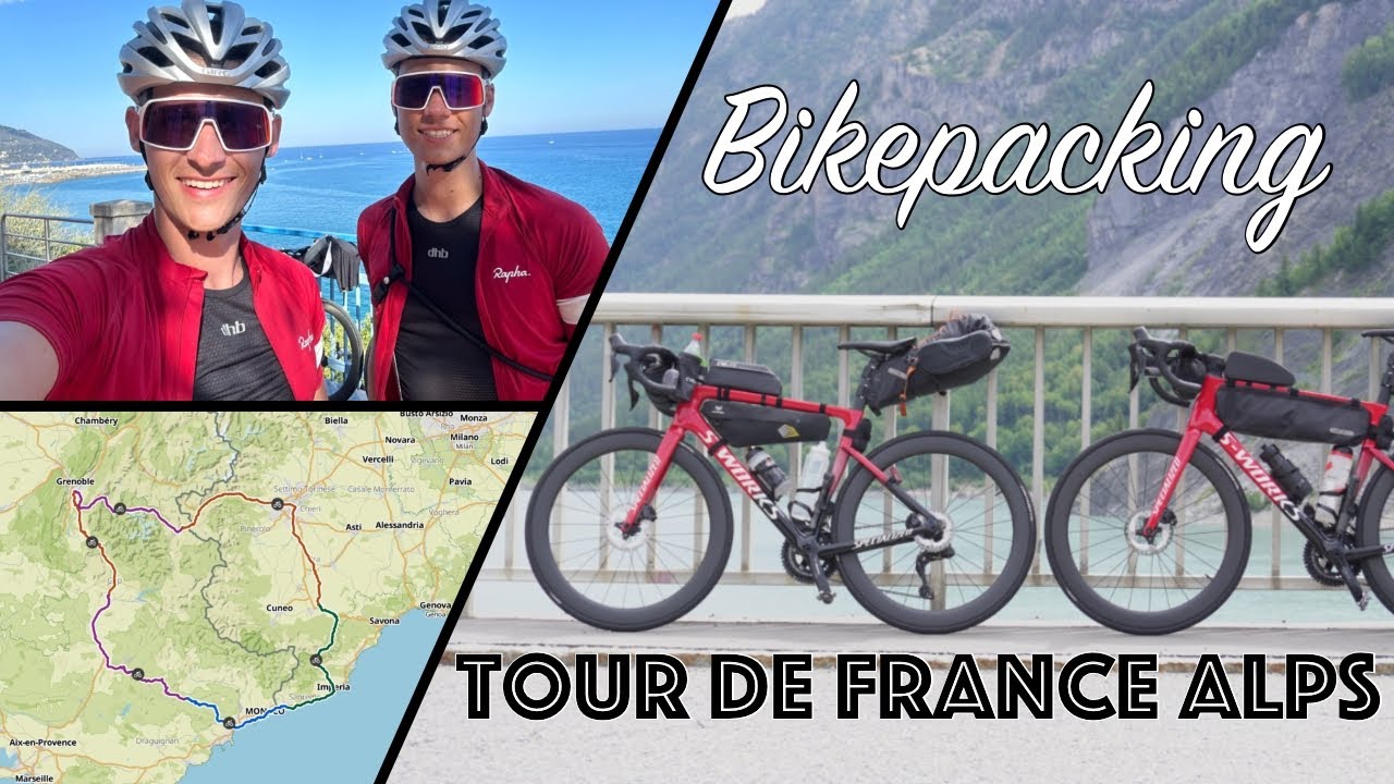 800km Bikepacking Tour de France Alps| Frankreich Italien | Rennrad | Specialized Tarmac SL7