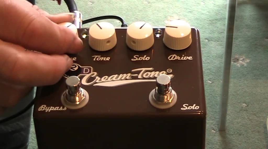 A Review of the Cream Tone Pedal by G2D.