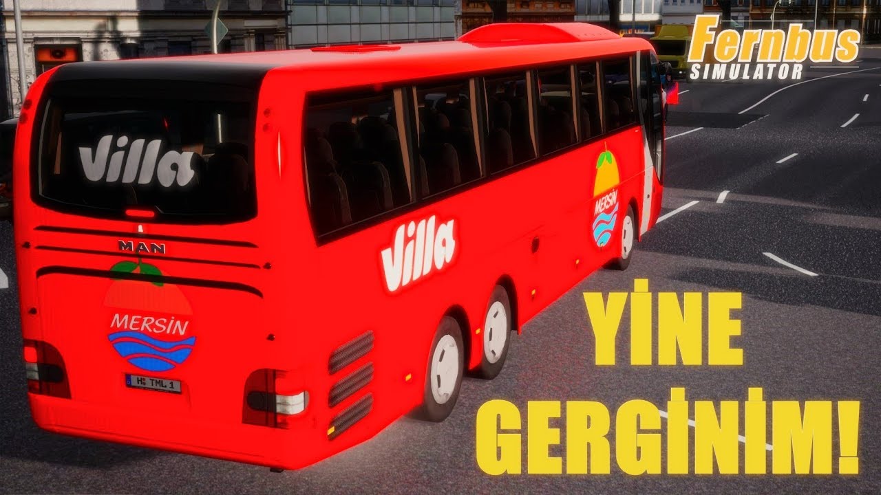 YİNE GERGİNİM! - Fernbus Simulator G29
