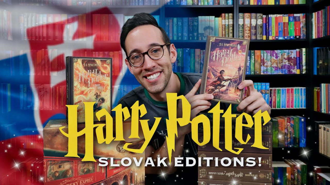 NEW Harry Potter Books | 20th Anniversary Slovak Translations
