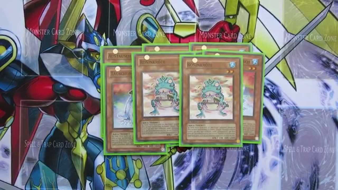YuGiOh - Frosch / Lancer Frog Deck + Kombo [DEUTSCH/German]