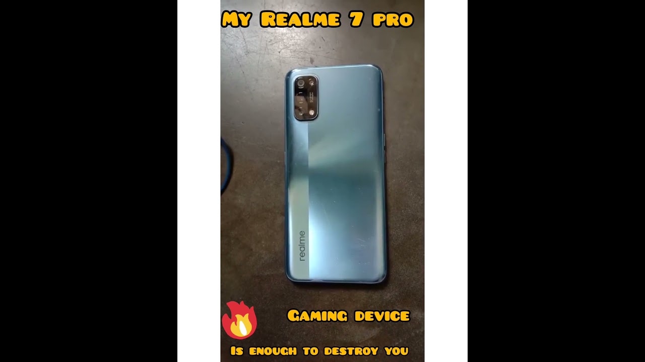 My Realme 7 Pro is enough to destroy you 😏| Gaming device | #gaming #pubg #bgmi #device #realme7pro