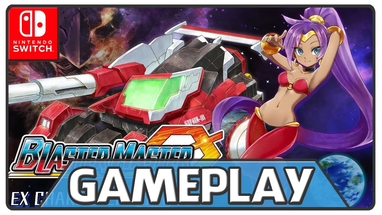 Blaster Master Zero - EX Character Mode: Shantae Gameplay