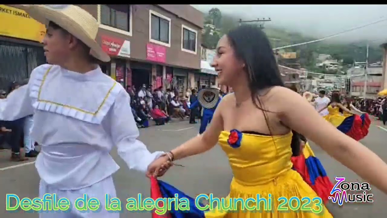 Desfile de la alegria Chunchi 2023