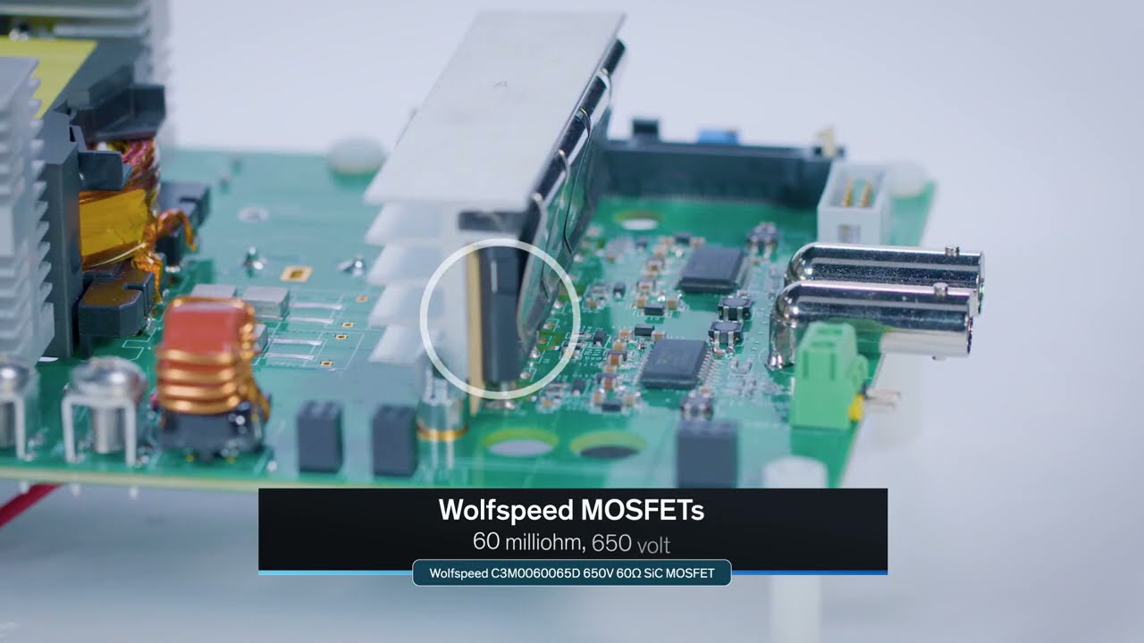 6.6 kilowatt high frequency LLC DC-to-DC converter