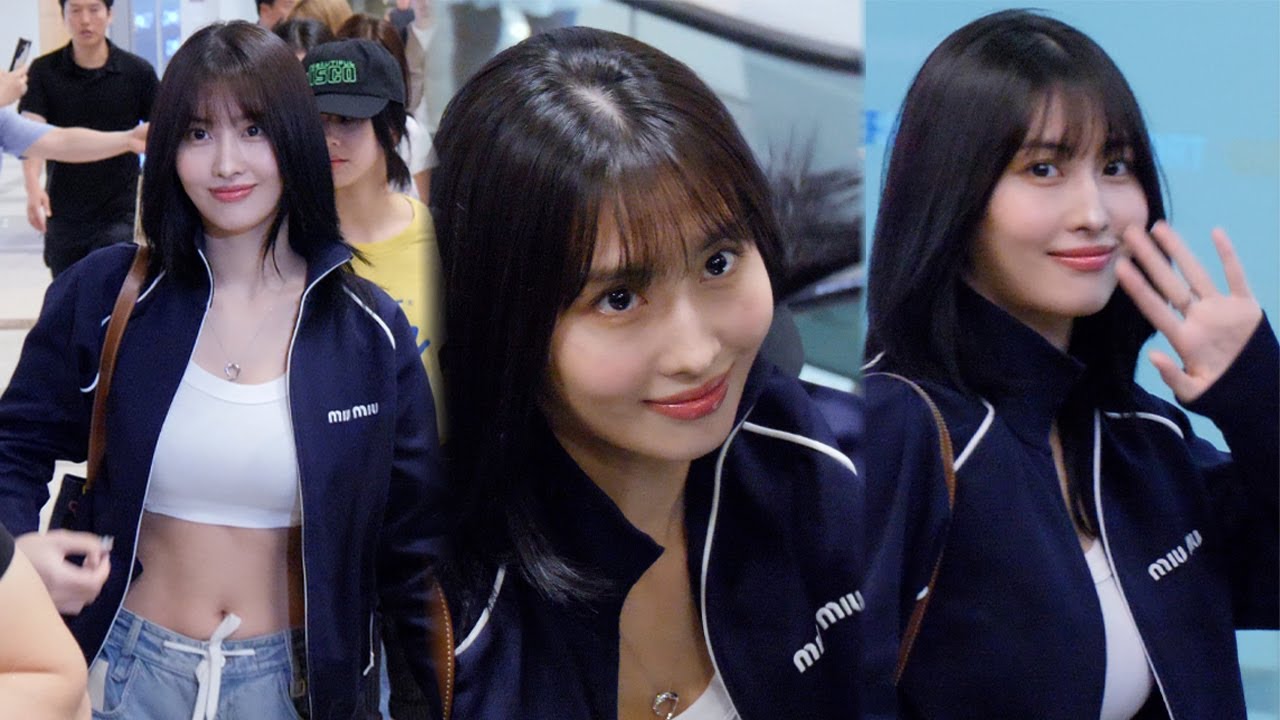 트와이스 모모 출국 직캠 (TWICE MOMO)｜김포공항 240712