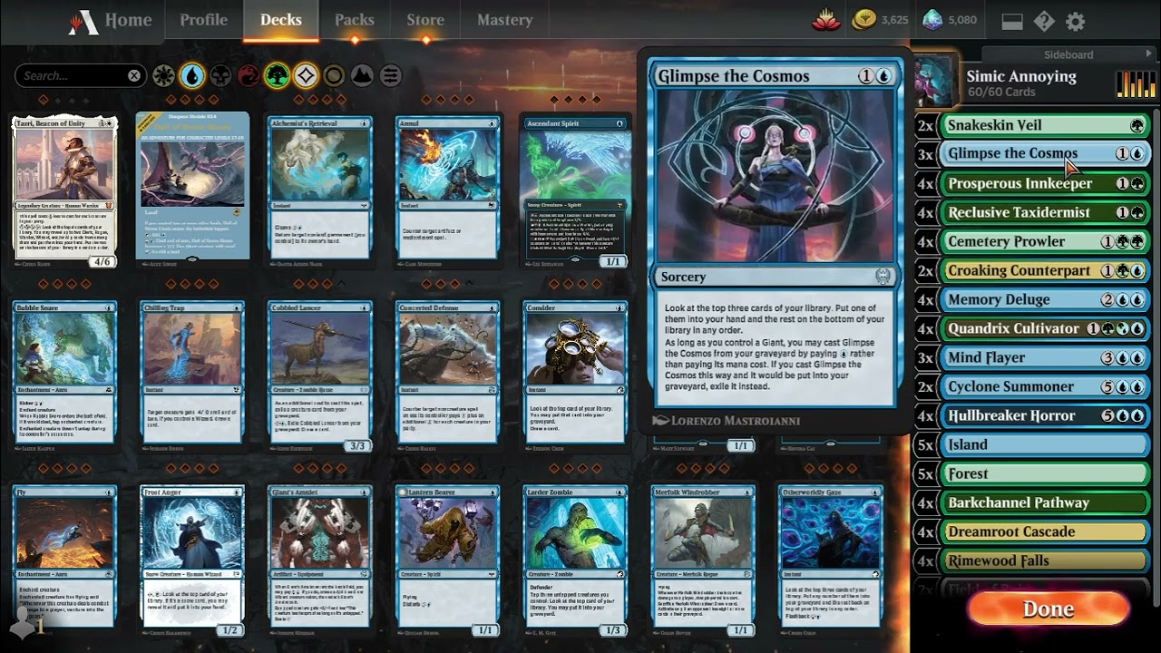 Yet Another Aether Vortex 14.0 - Standard Simic Annoying Ramp