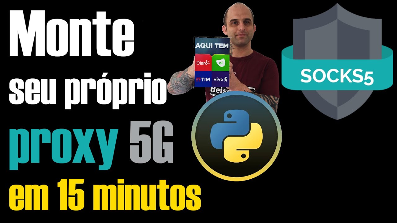 Um servidor proxy 4g/5g só para você! #socks5 #python #webscraping