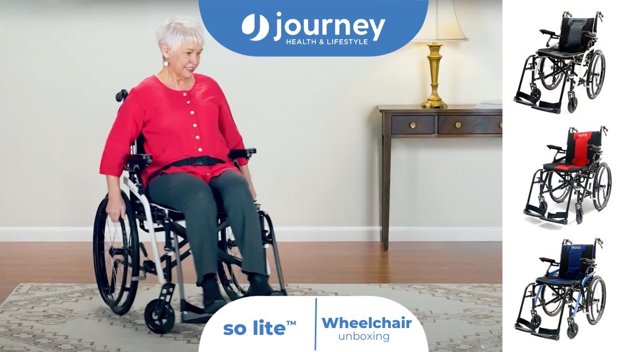 So Lite™ Super Lightweight Folding Wheelchair Unboxing