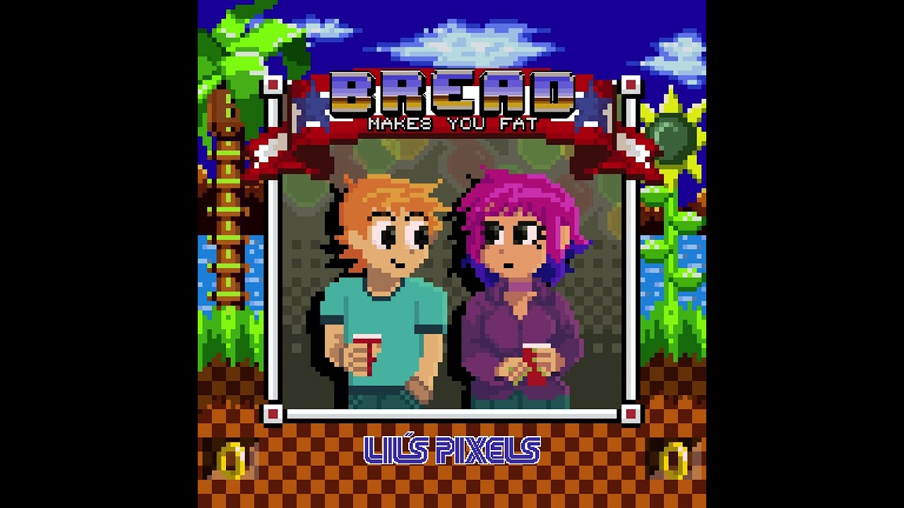 Black Sheep by Metric but the whole song is chiptune while Scott and Ramona are in Green Hill Zone