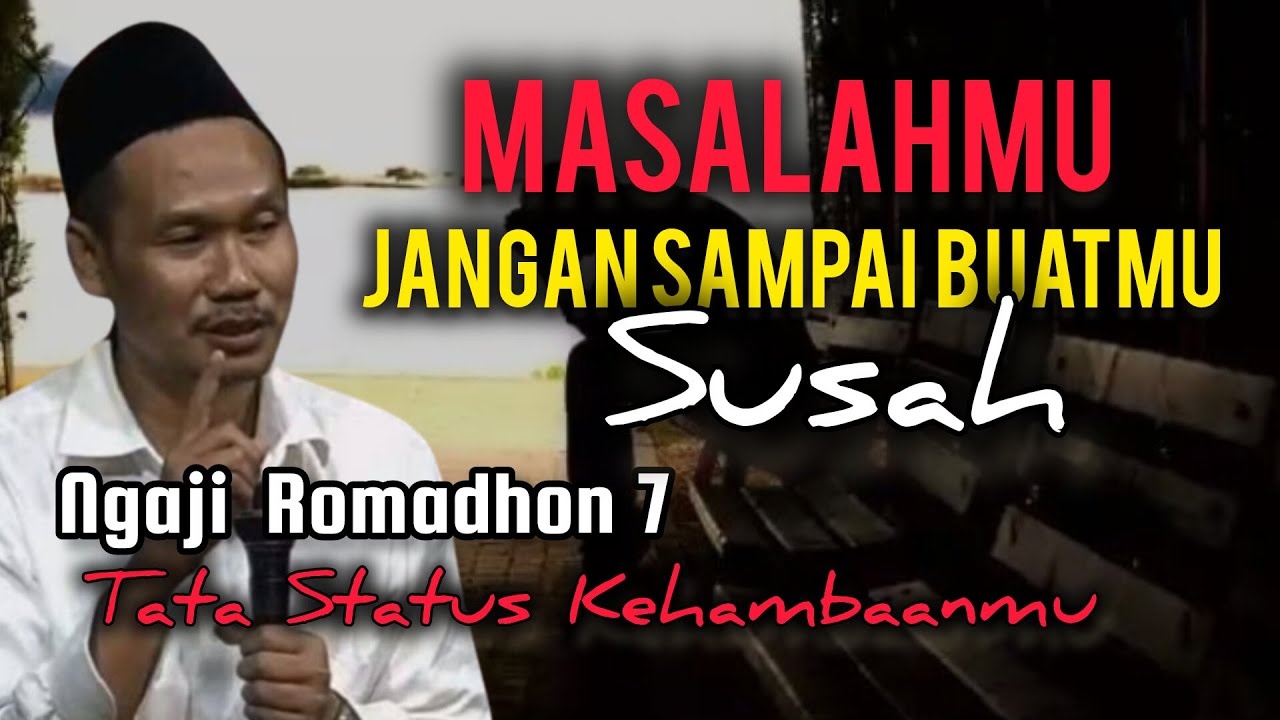 GUS BAHA LIVE 2025 - MASALAHMU JANGAN SAMPAI MEMBUATMU SUSAH