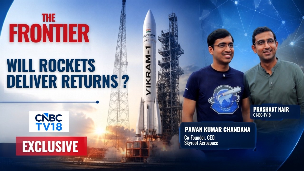 Skyroot's Vikram-1 Set For Launch | CEO Pawan Chandana Speaks To CNBC TV18 | The Frontier
