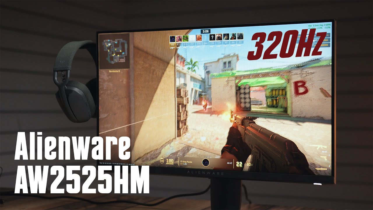 Alienware AW2525HM - Pristupačnih 320Hz