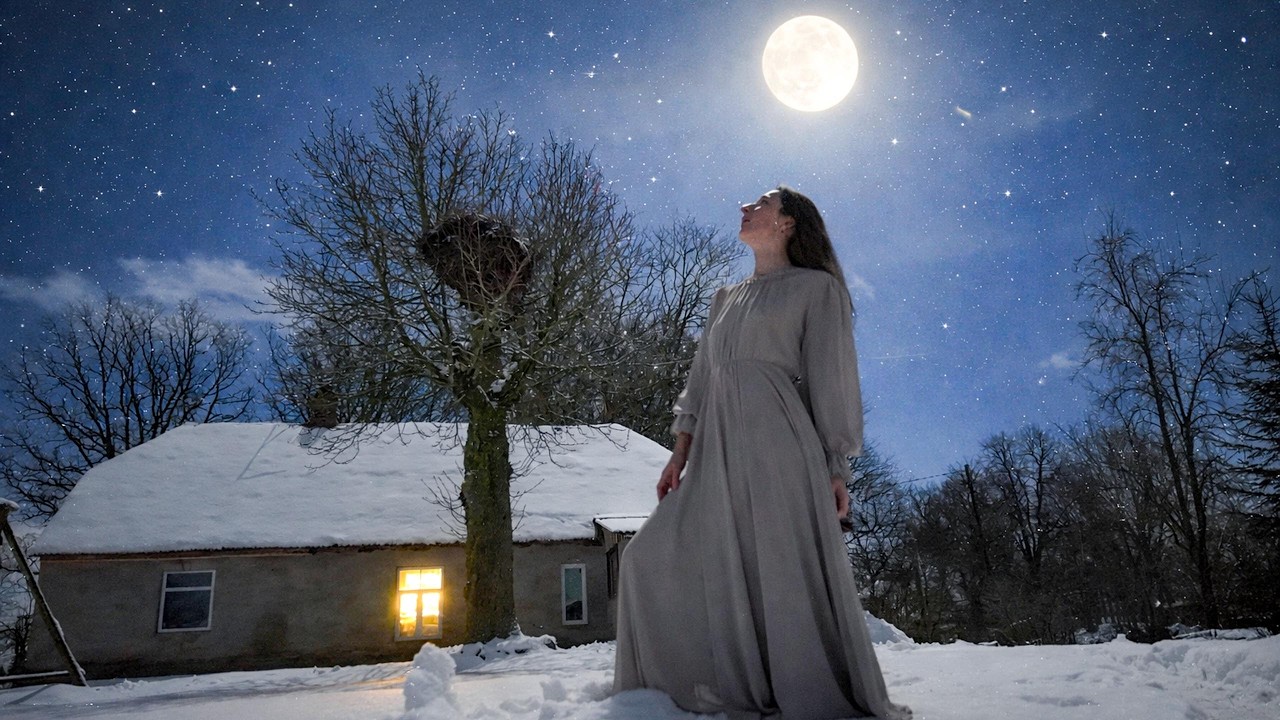Full Moon Over Our Homestead – This Winter White Night Felt Unreal