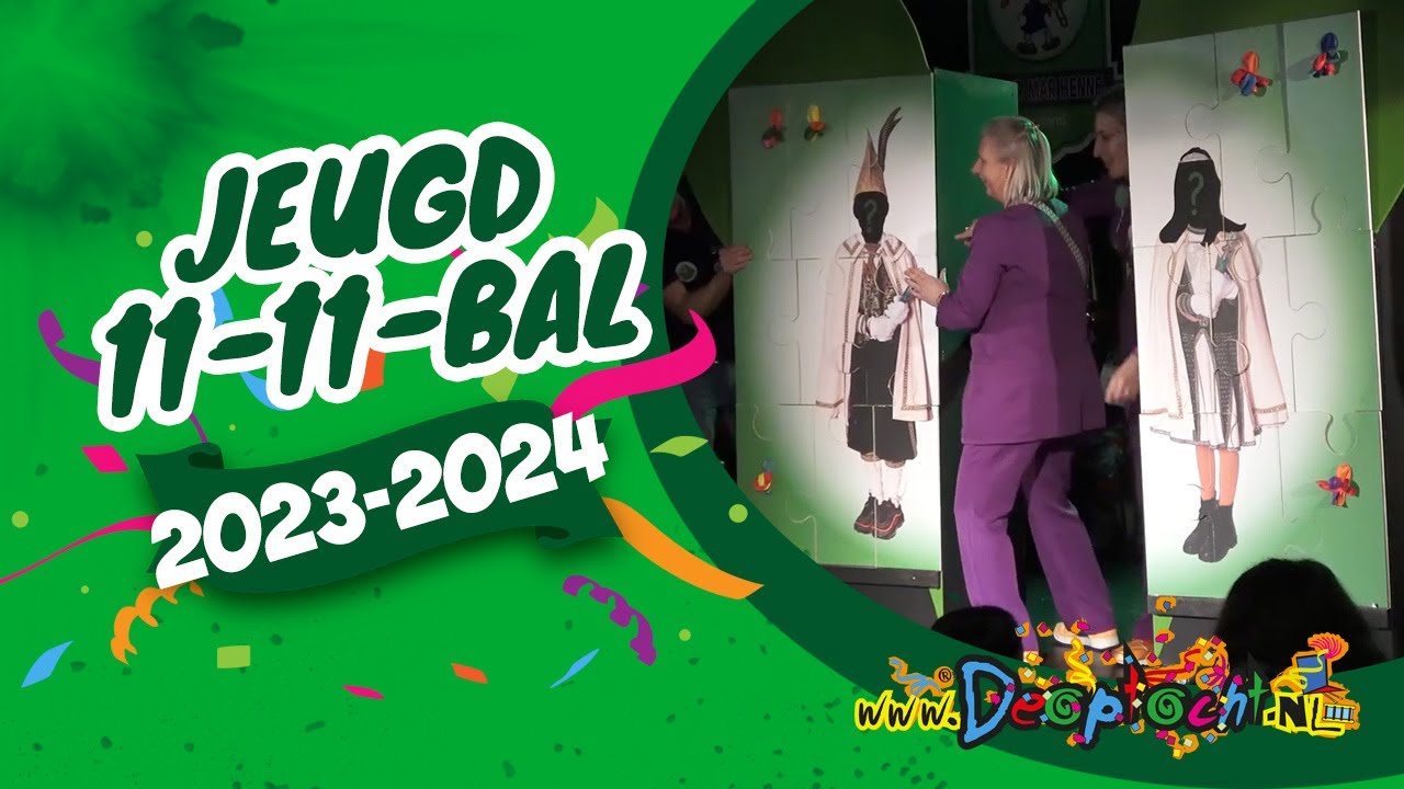 11-11-bal Jeugdcarnaval seizoen 2023-2024
