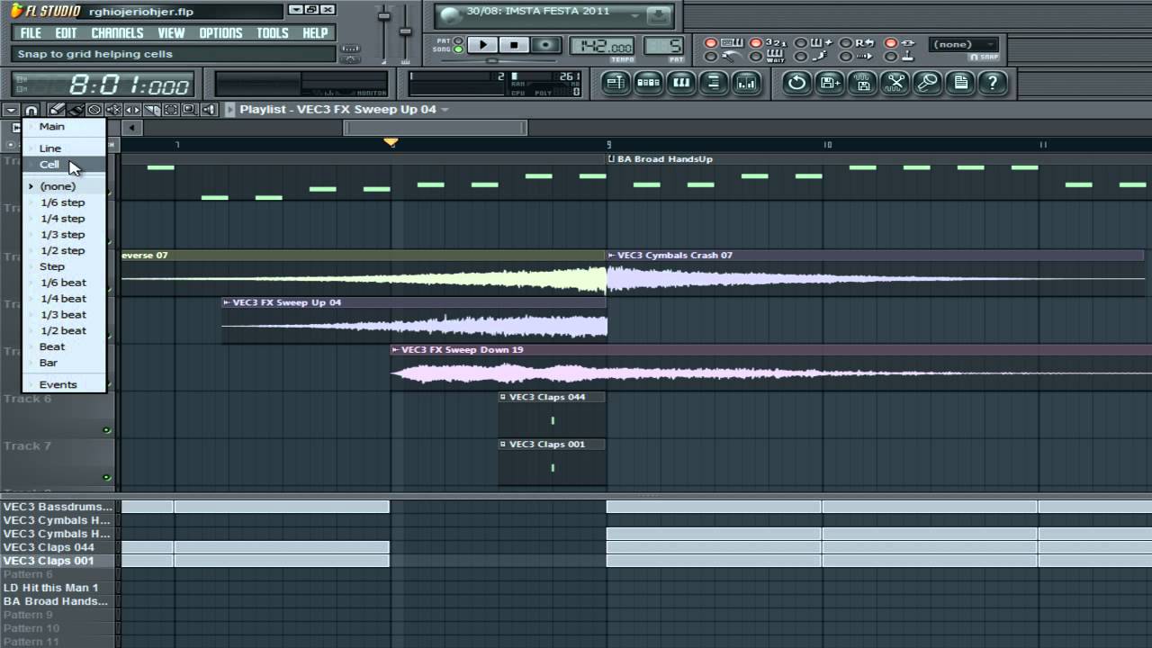 FL Studio Basics Tutorial Part 7 - Dance Builds & Transitions.