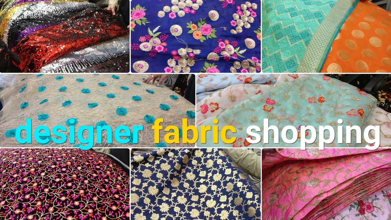 designer fabric at cheap price | CHEAPEST FABRIC MARKET | saree kurti lehenga cloth | urban hill