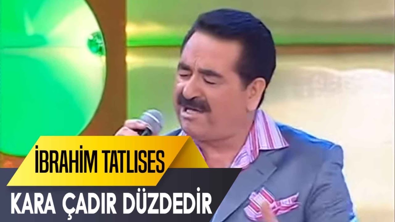 Kara Çadır Düzdedir  | İbrahim Tatlıses | İbo Show Canlı Performans