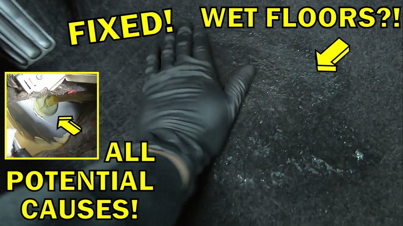Nissan (Altima+ others) Water Leaking! WET CARPET! Reviewing & repairing potential leak points!