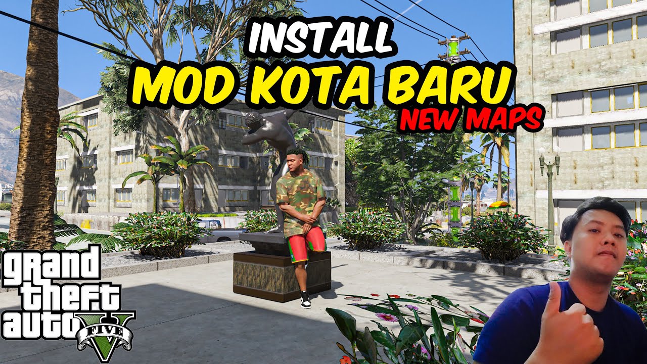 INSTALL MOD MAPS KOTA BARU DI GTA V | GTA 5 MODS