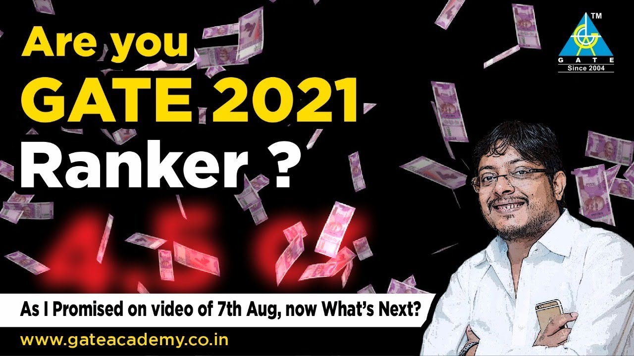 Are You GATE 2021 Ranker ?