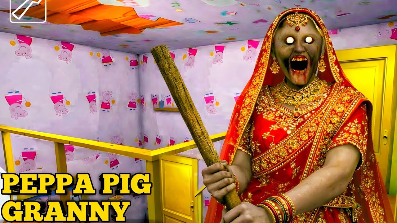 Peppa Pig Granny Horror Story 😨 Granny Scary House Escape Full Gameplay 
