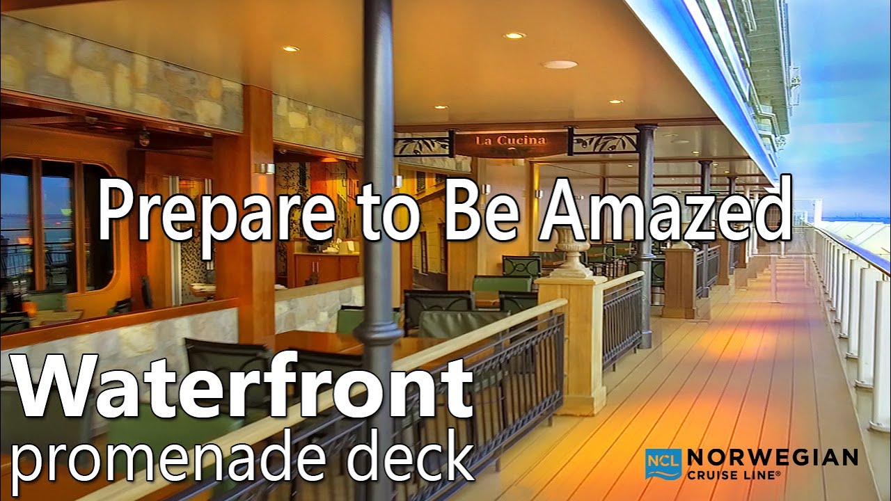 The Best Promenade at Sea? Norwegian Breakaway/Getaway Tour #cruisetravelvideos #cruise #cruiseship