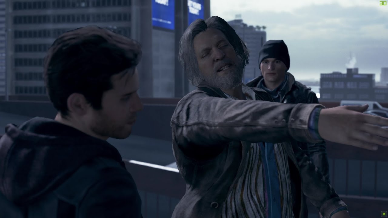 GAVIN CHASES DEVIANT CONNOR MOD (Detroit: Become Human)