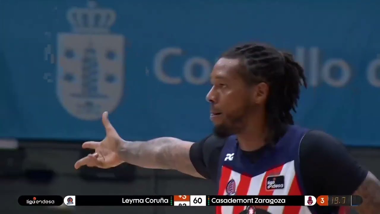 Goran Huskic - Leyma Coruña ACB 2024/25 asistencias (mitad de temporada)