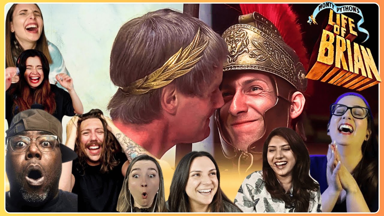 BIGGUS DICKUS! 😂 Monty Python's Life of Brian (1979) First Time Watching Movie Reaction Compilation