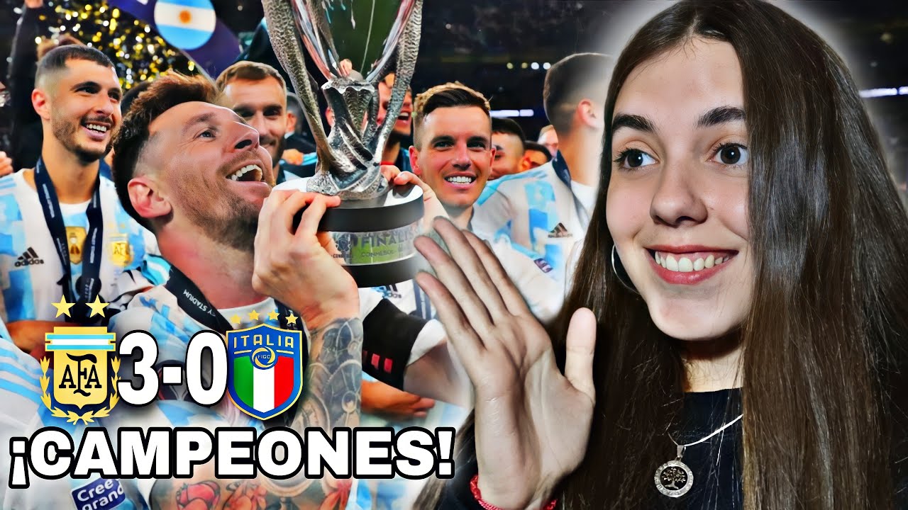 ARGENTINA vs ITALIA | Reacci&oacute;n FINALISSIMA 2022