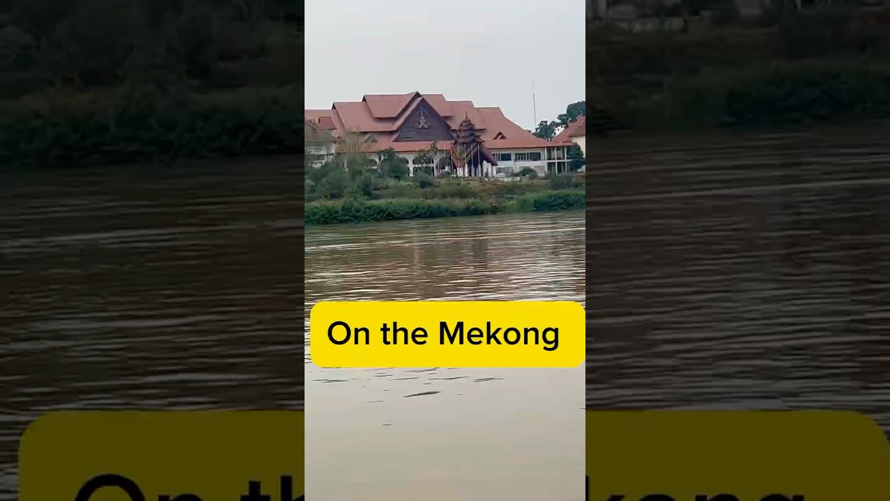 A cruise on the Mekong. #travel, #thailand , #chaingrai, #goldentriangle, #mekongriver