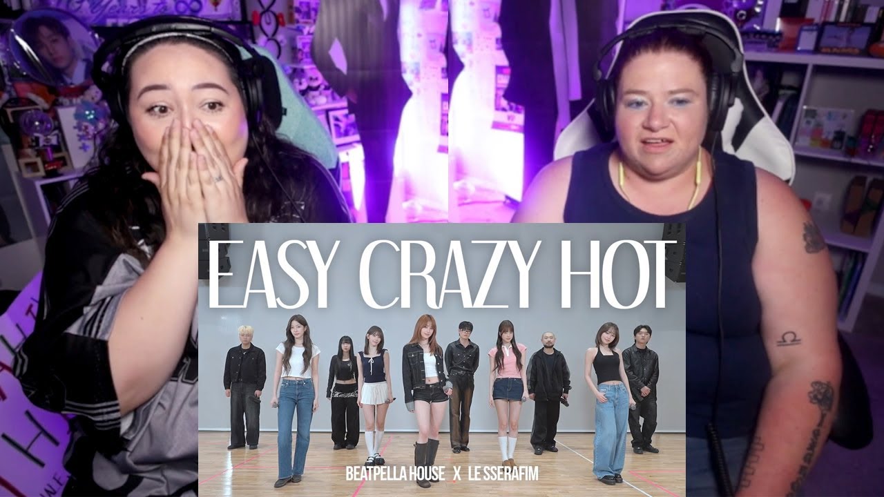 Reacting to LE SSERAFIM, BEATPELLA HOUSE - (BEATBOX REMIX) #beatpellahouse #lesserafim #reaction