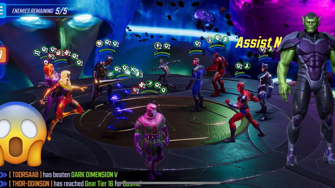 Wow! EASY COUNTER ILLUMINATI WITH SUPERSKRULL🔥