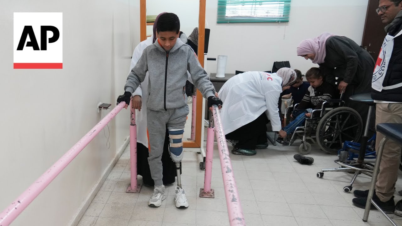 Thousands of children in Gaza suffer life-changing amputations from the war