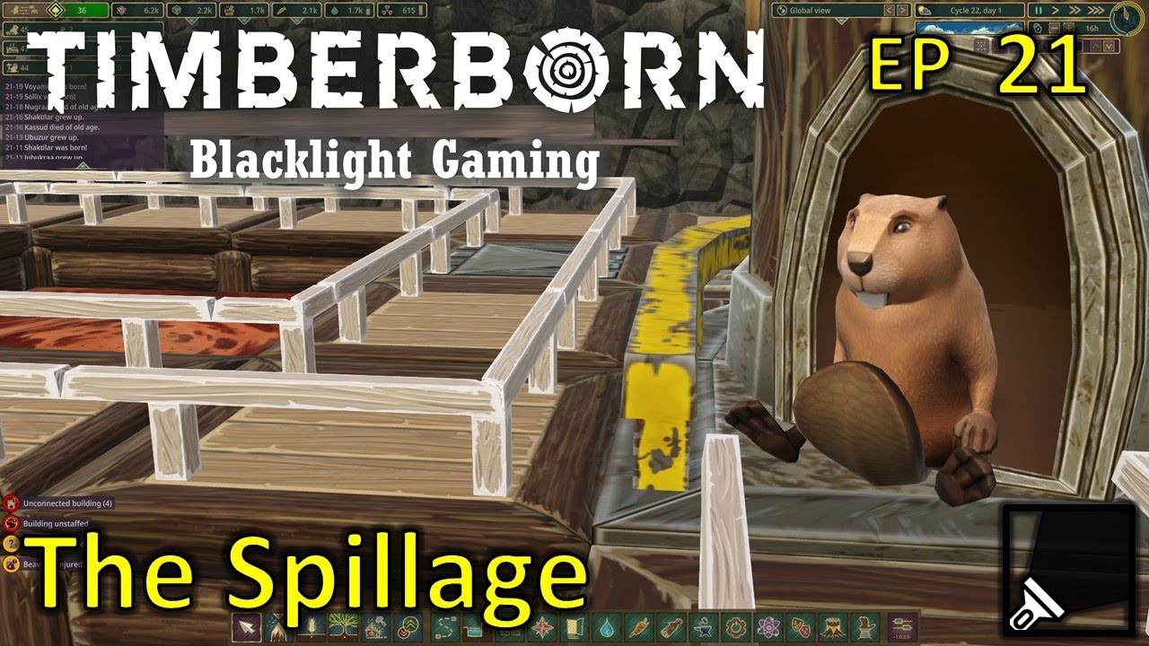 【Timberborn Experimental 1.0】 The Spillage Gameplay Episode 21