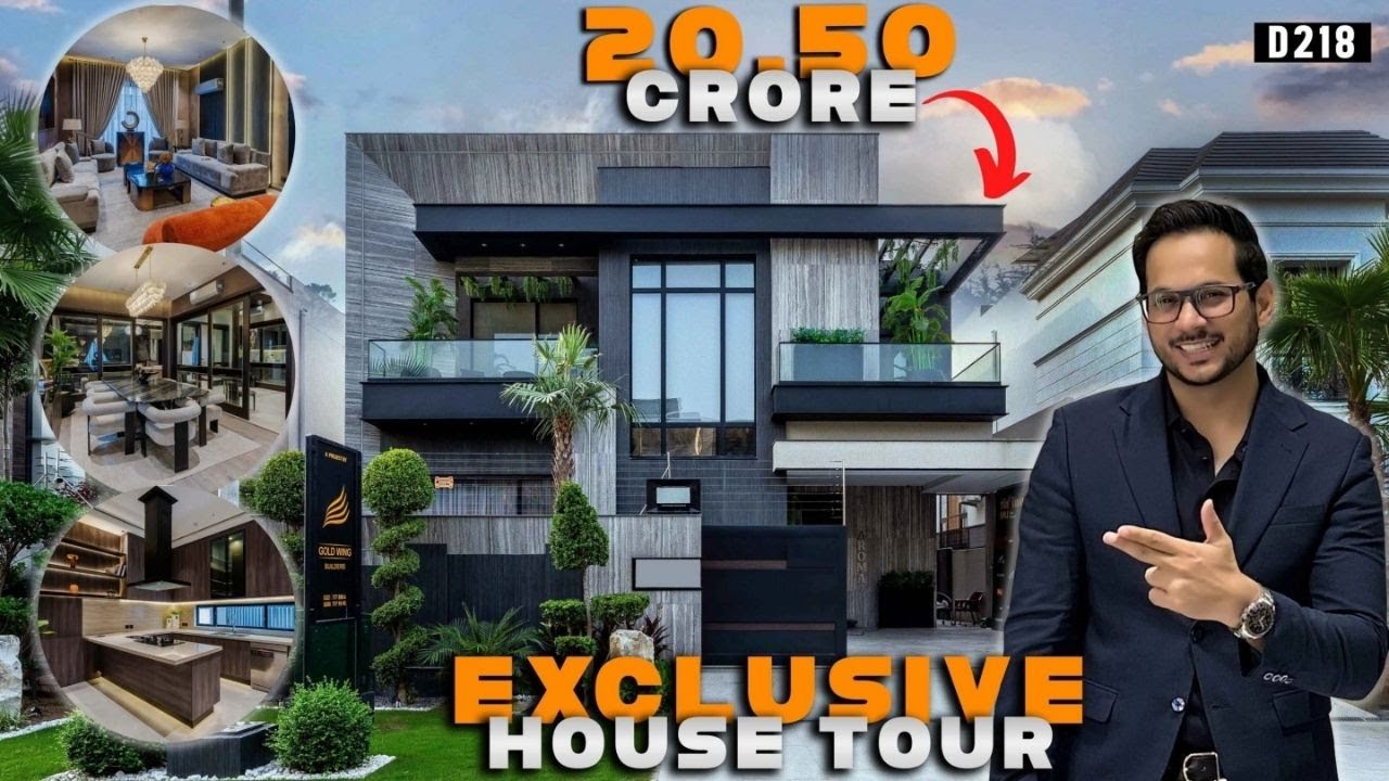 1 Kanal Ultra Luxury House Tour | Furnished Modern House in DHA Phase 6 Lahore