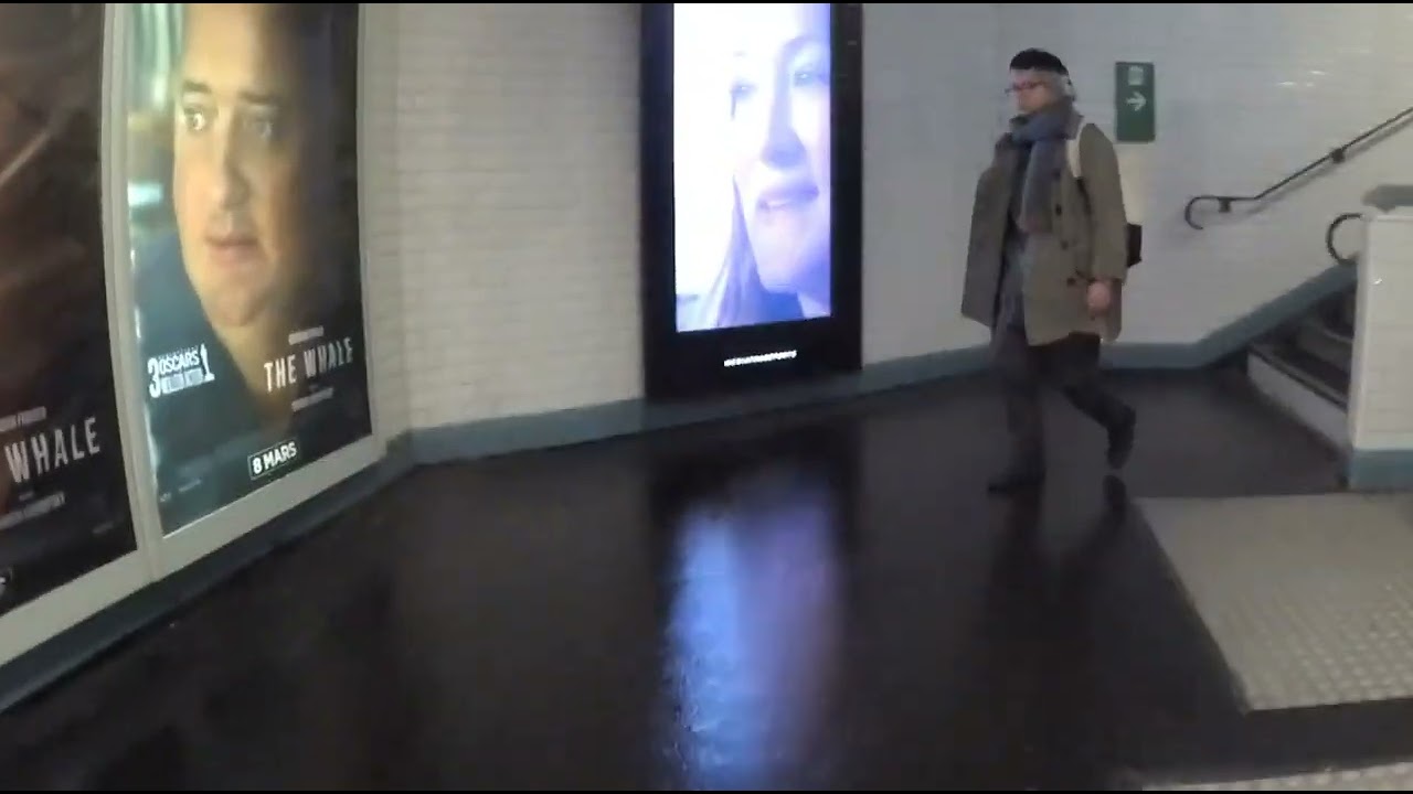 Ligne 4 Station Saint-Michel