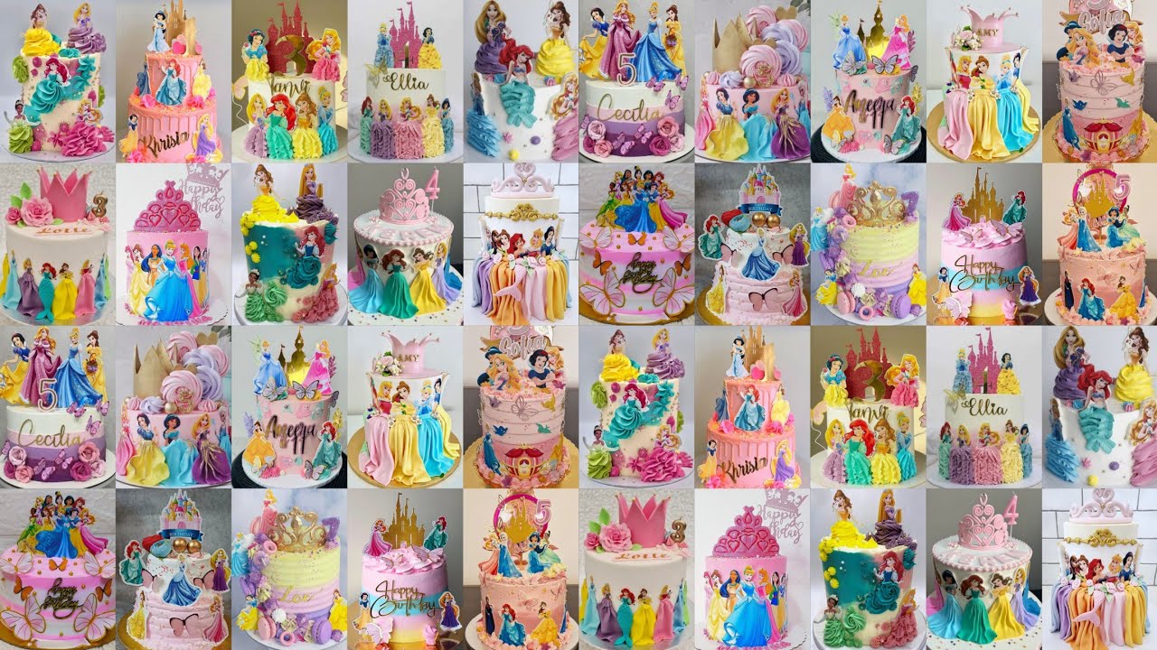 💃 Birthday Cake Designs For Girls/Birthday Cakes For Girls/Princess Cake/Princess Cake Design#cake