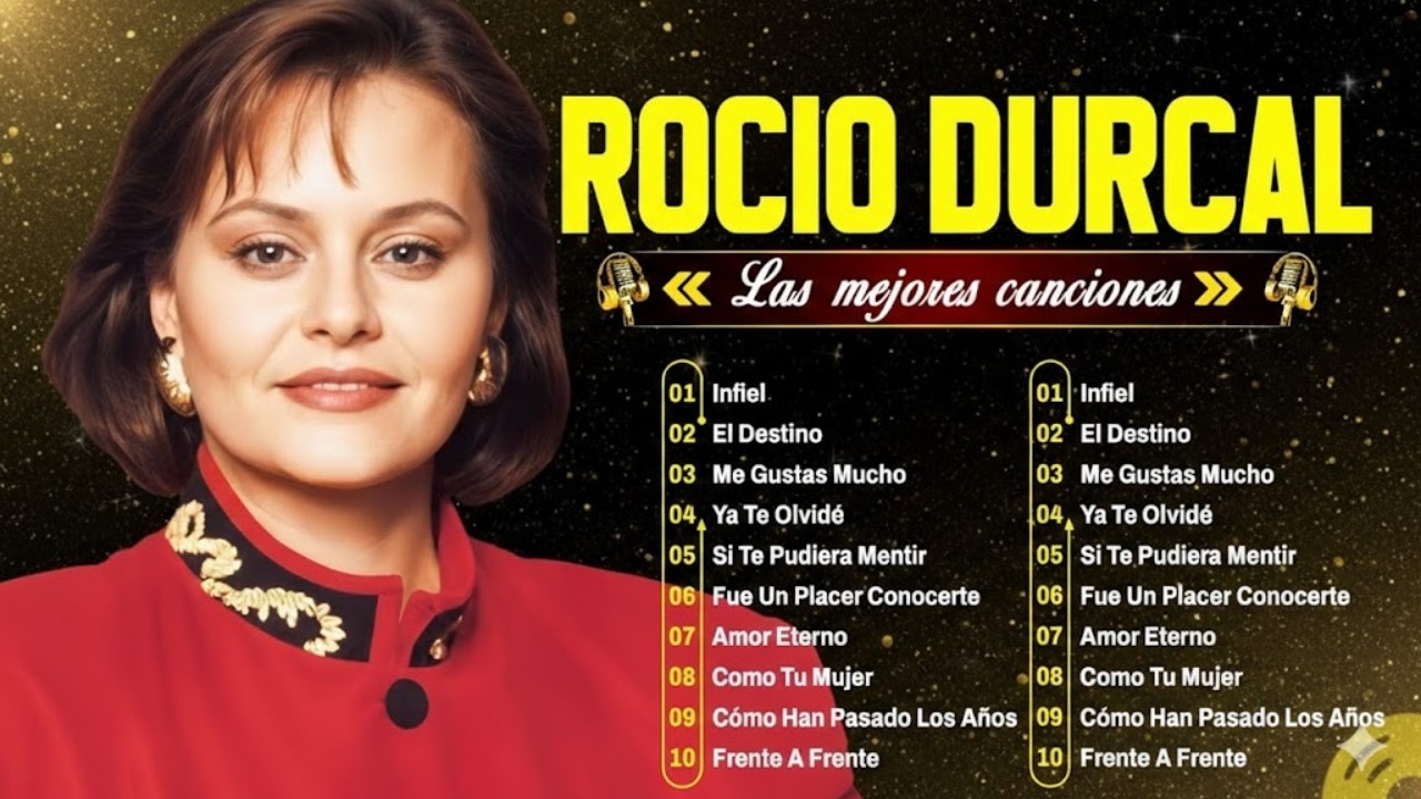 ROCIO DURCAL GRANDES EXITOS | SUS MEJORES CANCIONES ROMANTICAS VIEJITAS #es