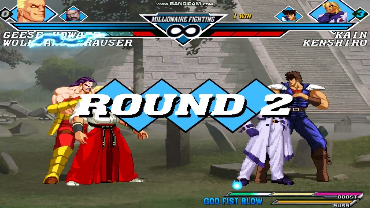 Geese & Krauser vs. Kain & Kenshiro